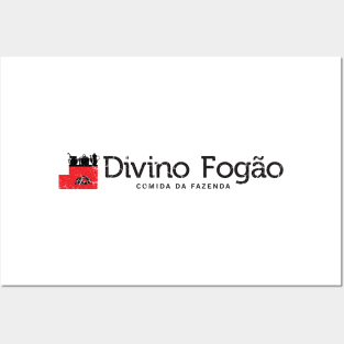 Divino Fogao food restaurant Posters and Art